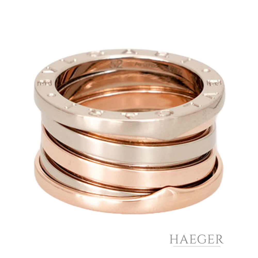 Bulgari B.Zero1 4 Band Ring Gold 18 Karat