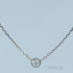 Cartier Halskette Weissgold 18K mit Diamant Vorschau