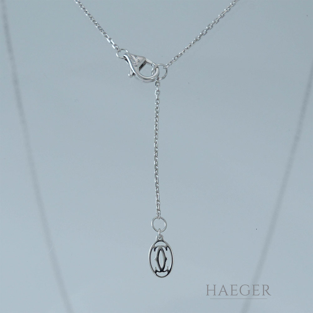 Cartier Halskette Weissgold 18K mit Diamant