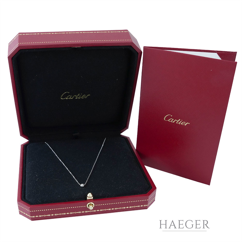 Cartier Halskette Weissgold 18K mit Diamant