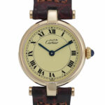 Cartier Must Vermeil Ref. 1851 mit originalem Zertifikat 1995 Vorschau