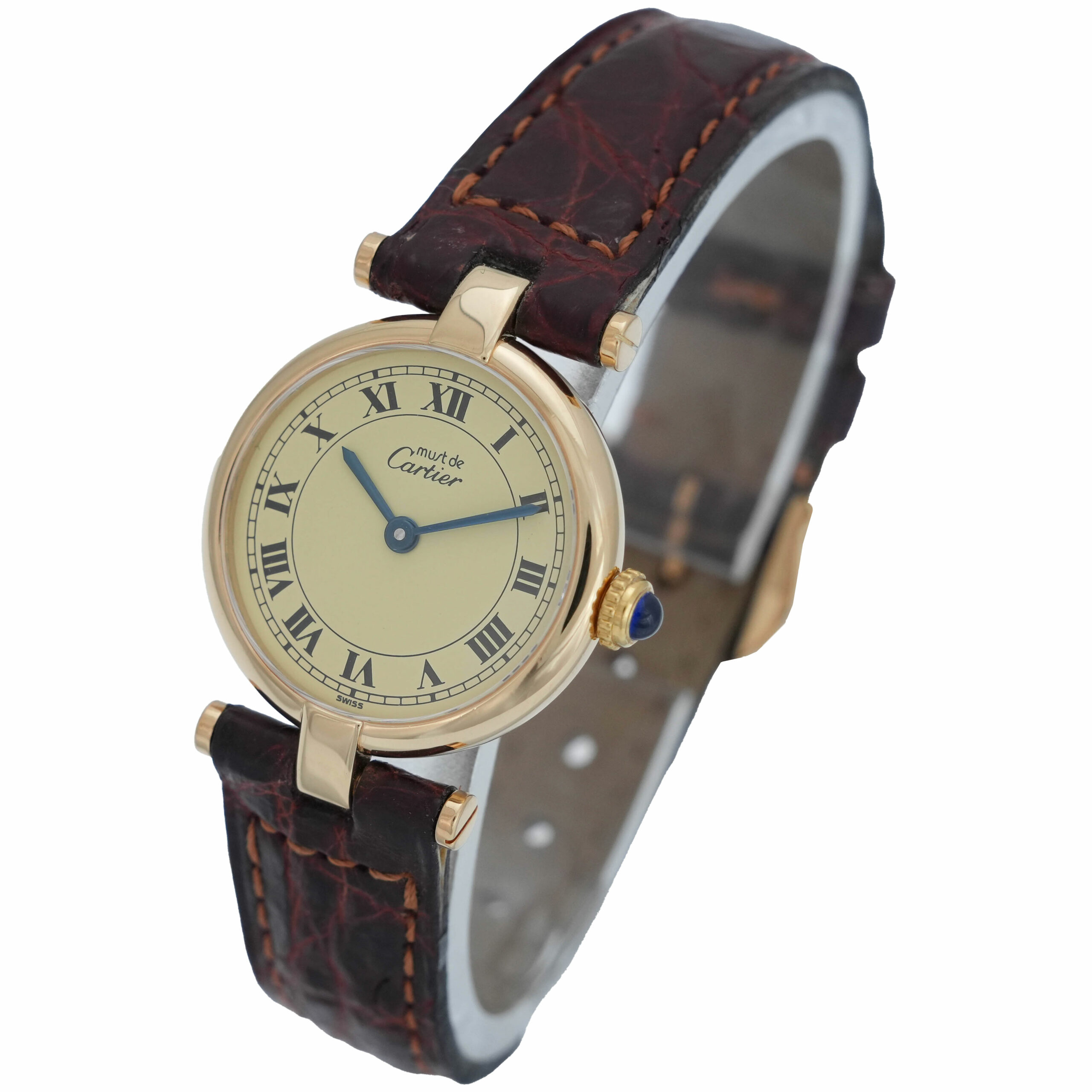 Cartier Must Vermeil Ref. 1851 mit originalem Zertifikat 1995