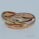 Cartier Trinity Ring Mehrfarbiges Gold 18 Karat Vorschau