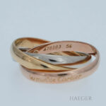 Cartier Trinity Ring Mehrfarbiges Gold 18 Karat Vorschau