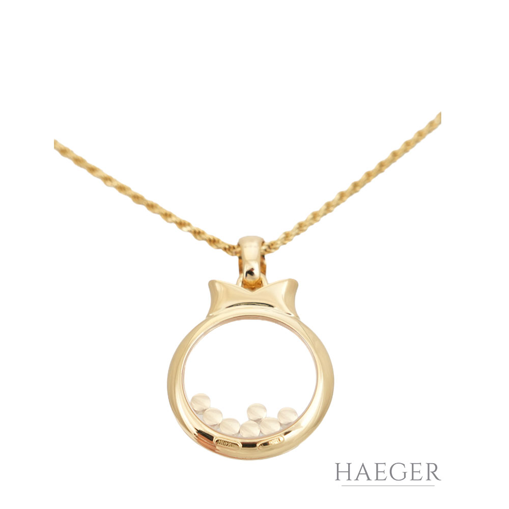 Chopard Kette Gelbgold 18 Karat mit Diamanten