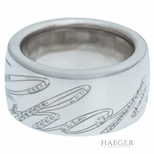 Chopard Ring Weissgold 18 Karat mit Diamanten