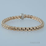 Fope Armband Rosegold 18 Karat mit Diamanten Vorschau