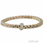 Fope Armband Rosegold 18 Karat mit Diamanten Vorschau