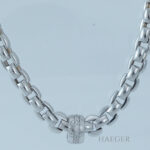 Fope Collier Weissgold 18 Karat mit Diamanten Vorschau