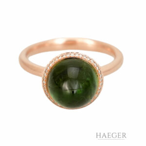 Herzog Loibner Ring Rosegold mit Turmalin