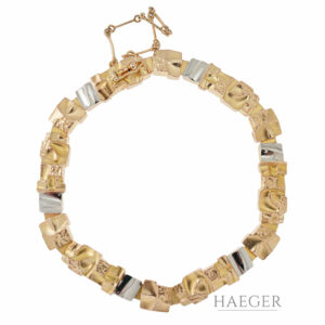 Lapponia Armband Weissgold Gelbgold 14 Karat