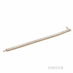 Tennisarmband Weissgold 18 Karat mit Diamanten Vorschau