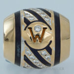 Wellendorff Anhaenger Weissgold Gelbgold mit Diamanten Vorschau