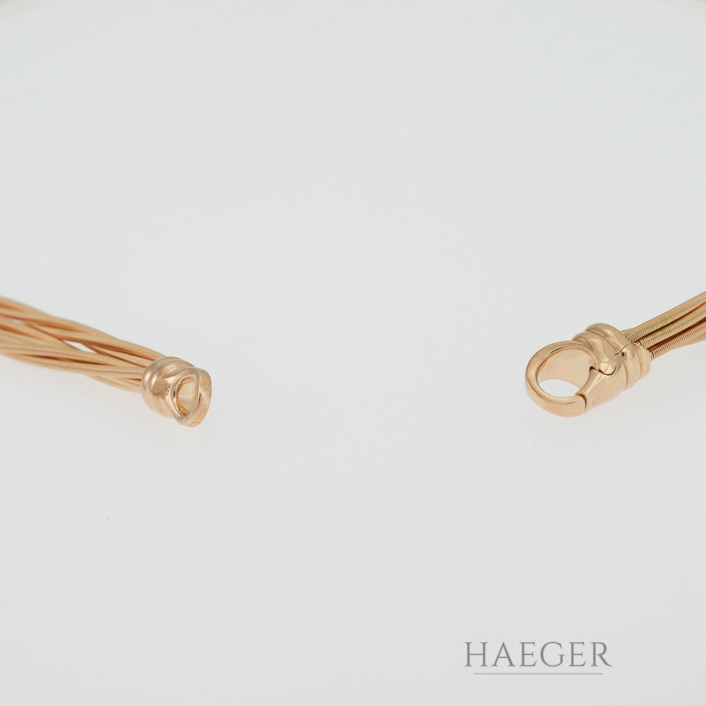 Wellendorff Colier Zartes Glück Gelbgold 18 Karat mit Diamant