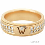 Wellendorff Nobelballade Ring Gr.59 Gelbgold 18 Karat mit 1ct Diamanten Full Set 1999 Vorschau