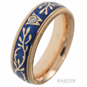 Wellendorff Ring Gelbgold 18 Karat mit Diamant