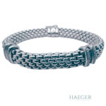 Fope Flex Armband Weißgold 18 Karat mit Diamant Vorschau