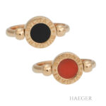 Bulgari Flip Ring Gelbgold 18 Karat drehbar Vorschau