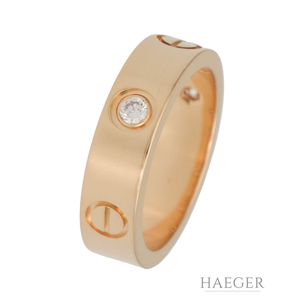 Cartier Love Ring klassisches Modell Gelbgold 18 Karat