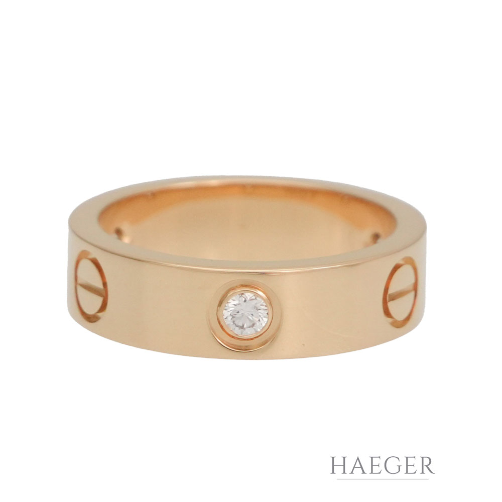 Cartier Love Ring klassisches Modell Gelbgold 18 Karat