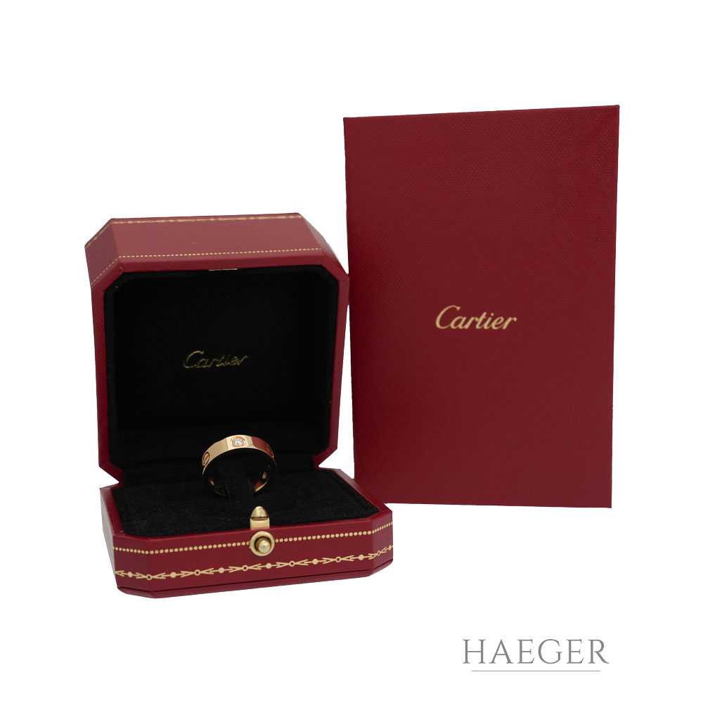 Cartier Love Ring klassisches Modell Gelbgold 18 Karat