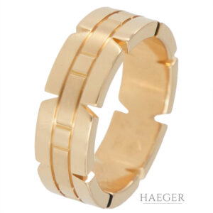 Cartier Tank Française Ring Gr. 51 Gelbgold 750/ 18 Karat