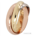 Cartier Trinity Ring Tricolor 18 Karat Vorschau