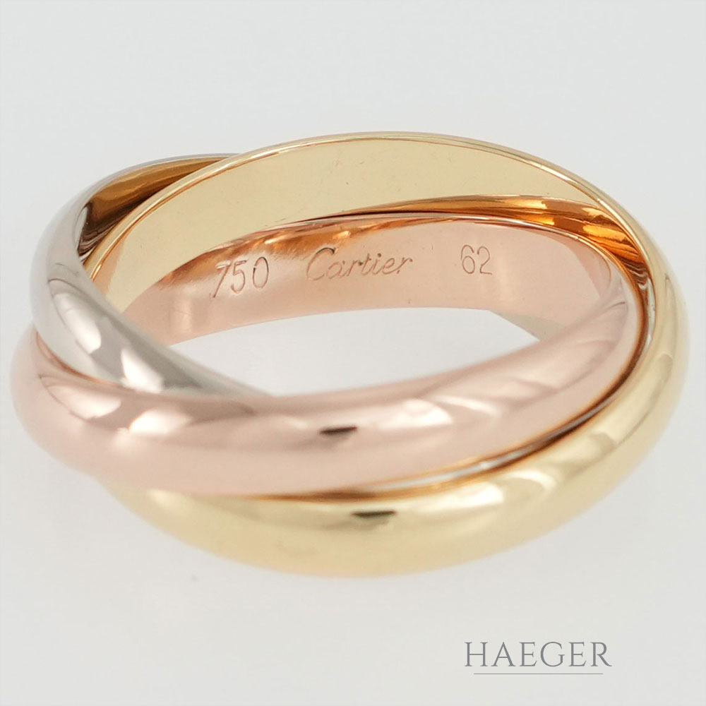 Cartier Trinity Ring Gold 18 Karat