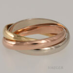 Cartier Trinity Ring Tricolor 18 Karat Vorschau