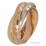 Cartier Trinity Ring Tricolor 18 Karat Vorschau