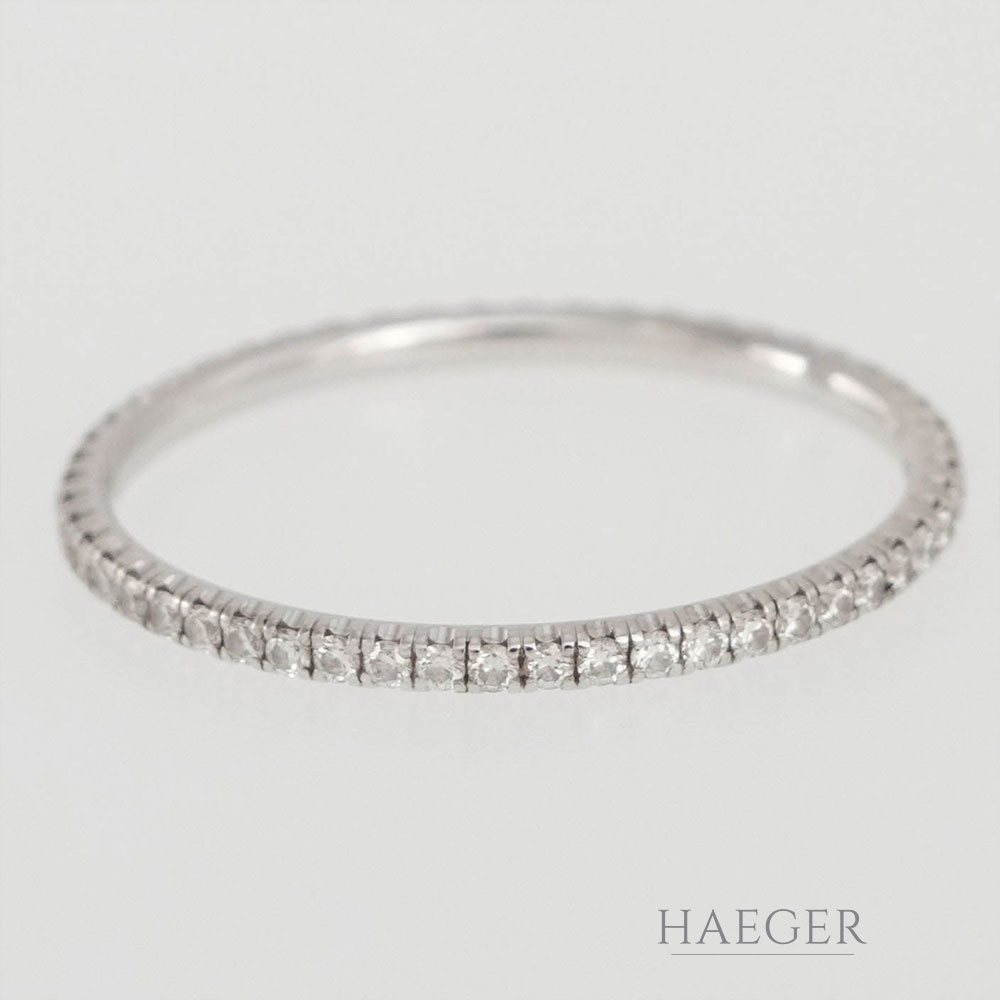 Cartier Ring Weissgold 18 Karat mit Diamanten