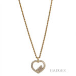 Chopard Collier Happy Diamonds Gelbgold 18 Karat Vorschau