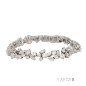 Diamant Armband Weissgold 18 Karat mit Diamanten