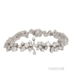 Diamant Armband Weissgold 18 Karat mit Diamanten Vorschau