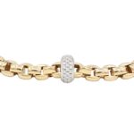 Fope Collier Rosegold Weissgold 18 Karat mit Diamanten Vorschau