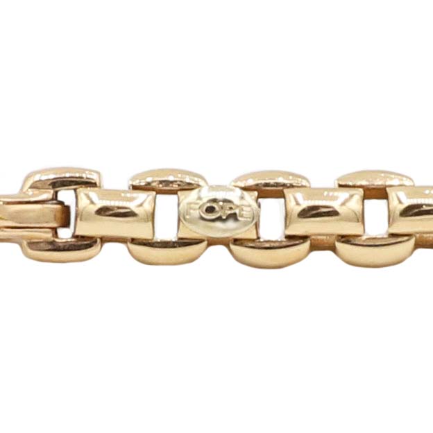 Fope Collier Rosegold Weissgold 18 Karat mit Diamanten