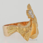 Lapponia Ring Gelbgold 18 Karat mit Diamant Vorschau