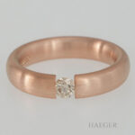 Niessing Ring Rosegold 18 Karat mit Diamant Vorschau
