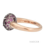 Pomellato Amethyst Ring Rosegold 18 Karat und Silber Vorschau