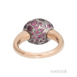 Pomellato Amethyst Ring Rosegold 18 Karat und Silber Vorschau