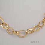 Pomellato Sabbia Collier gelbgold 18 Karat mit Diamanten Vorschau