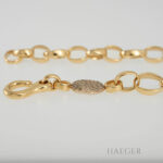 Pomellato Sabbia Collier gelbgold 18 Karat mit Diamanten Vorschau