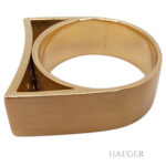 Ring Gelbgold 18 Karat mit Damanten Vorschau