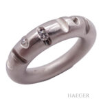 Platin Ring mit Diamanten Vorschau