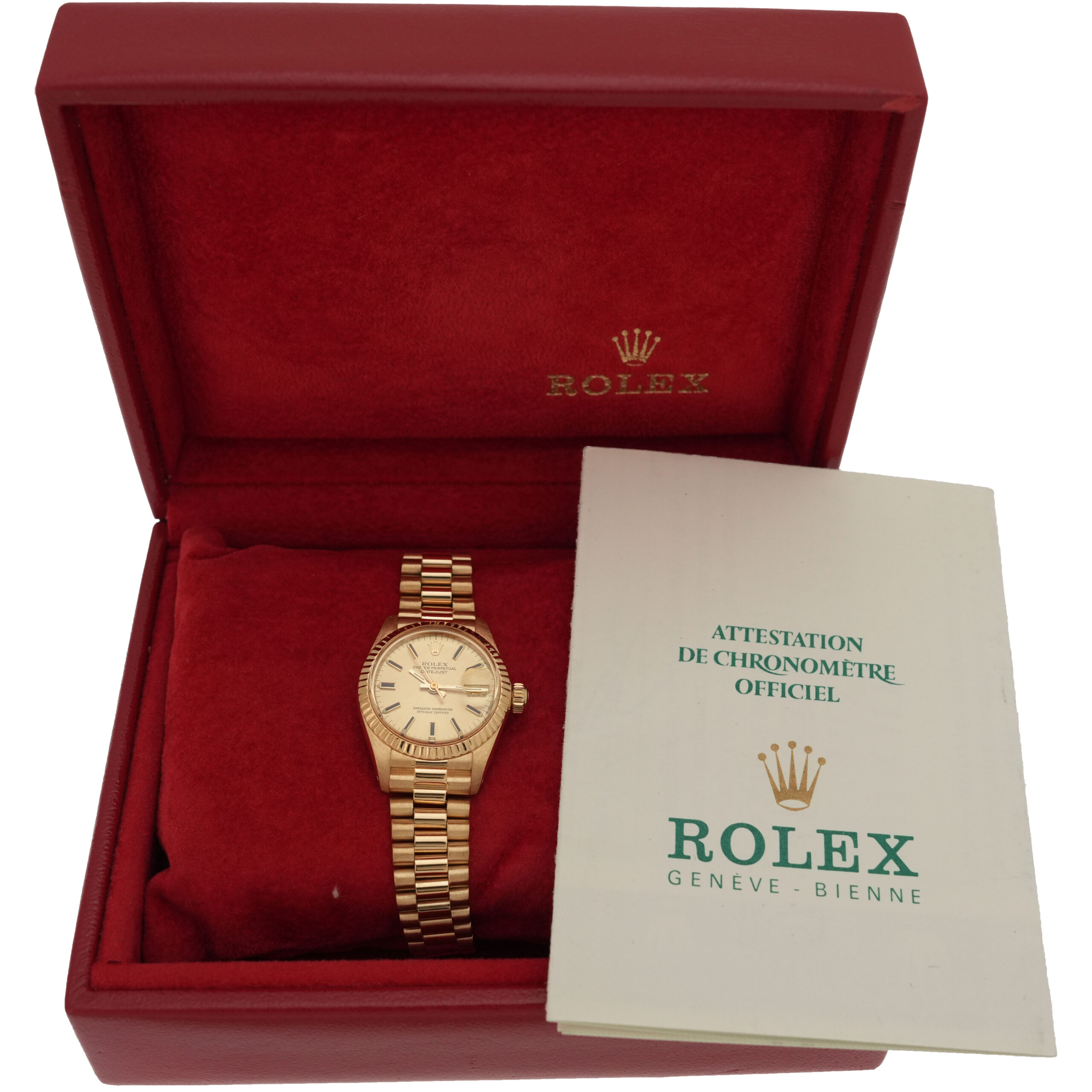 Rolex Lady Datejust 26mm Ref.69178 Full Set 1981