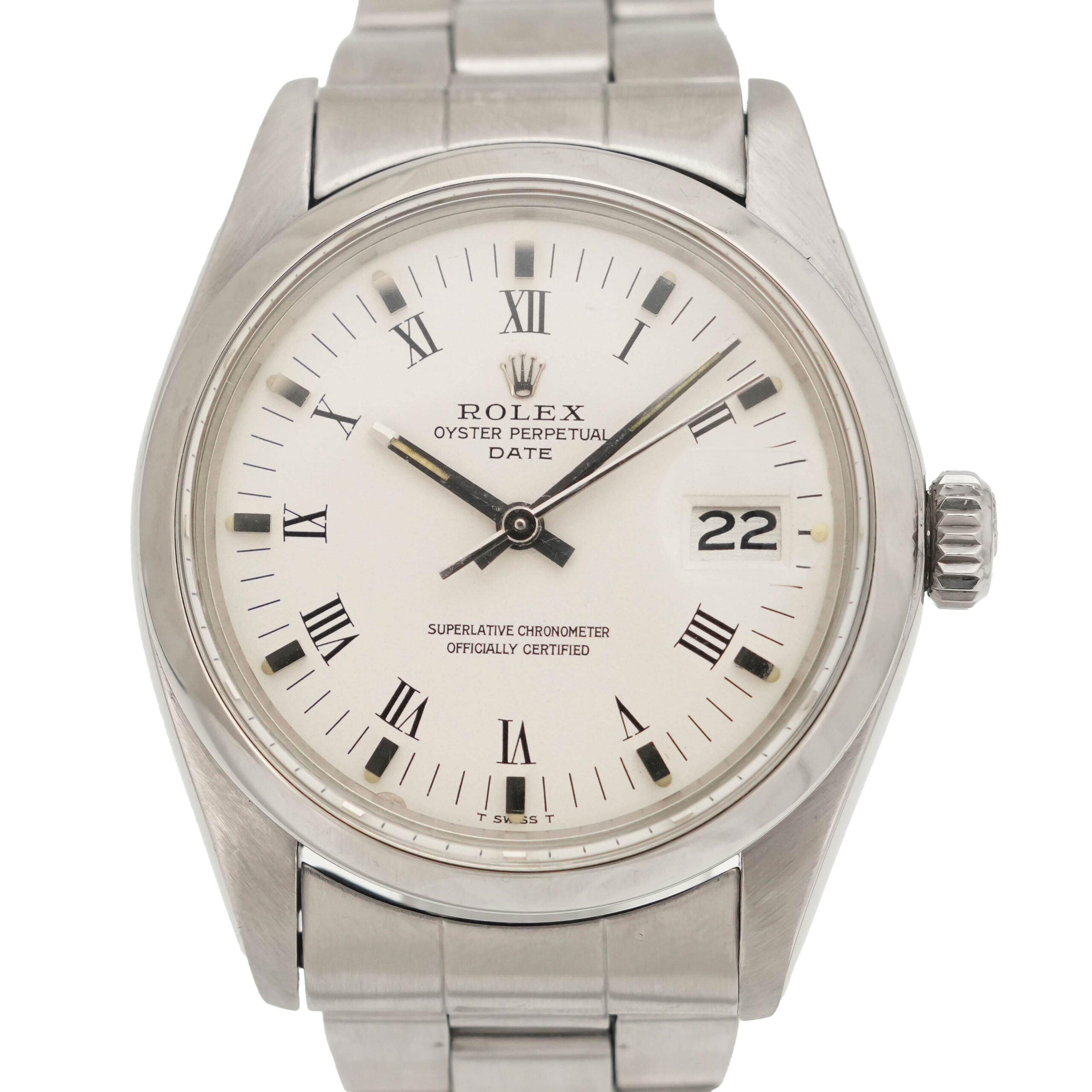 Rolex Oyster Perpetual Date Ref.1500 mit original Papieren 1976