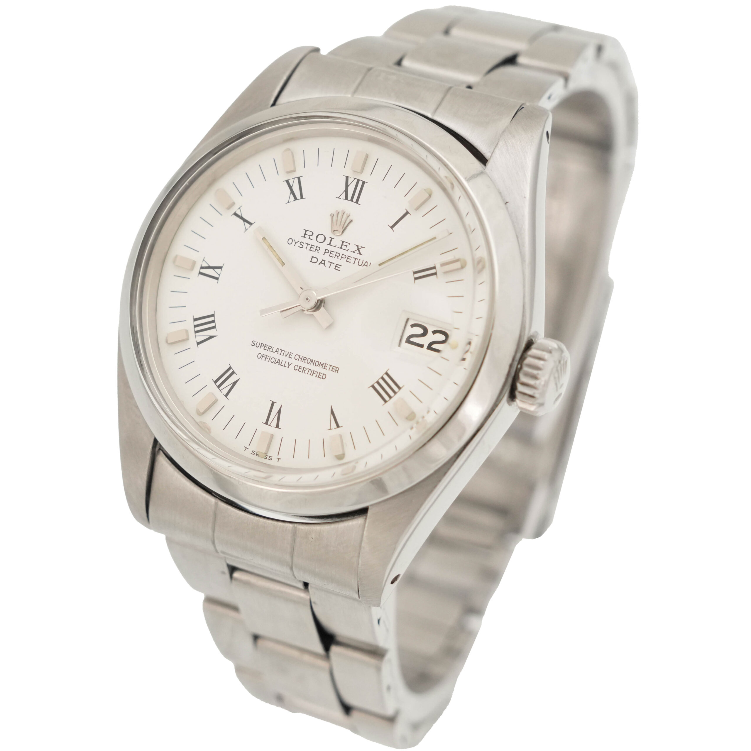 Rolex Oyster Perpetual Date Ref.1500 mit original Papieren 1976