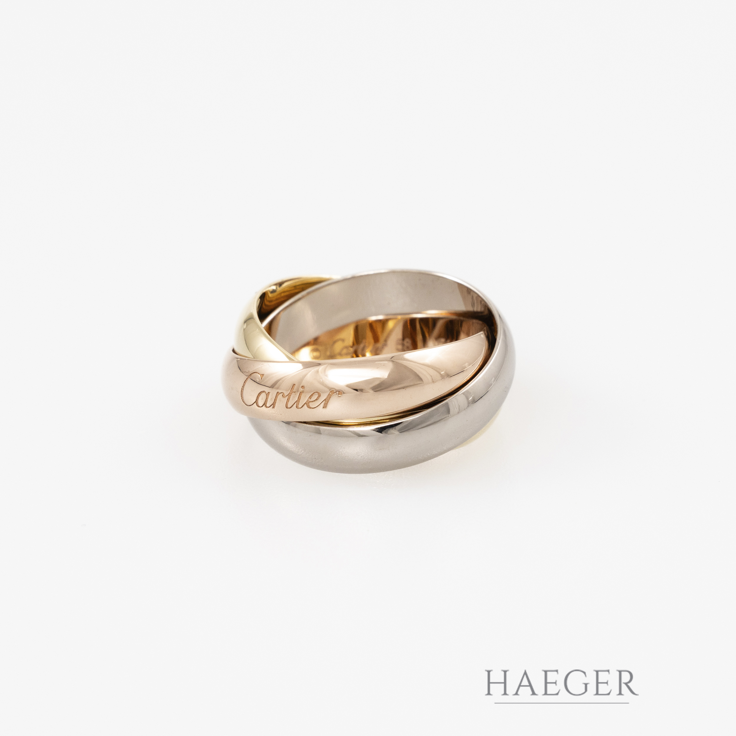 Cartier Trinity Ring 18Karat Tricolor
