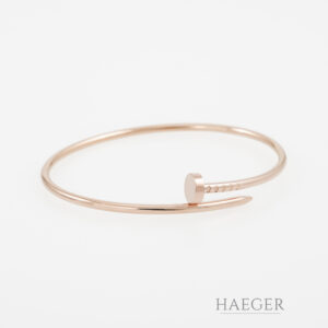 Cartier Juste un Clou Armreif Gr. 18 kleines Modell Roségold 750/ 18 Karat Full Set