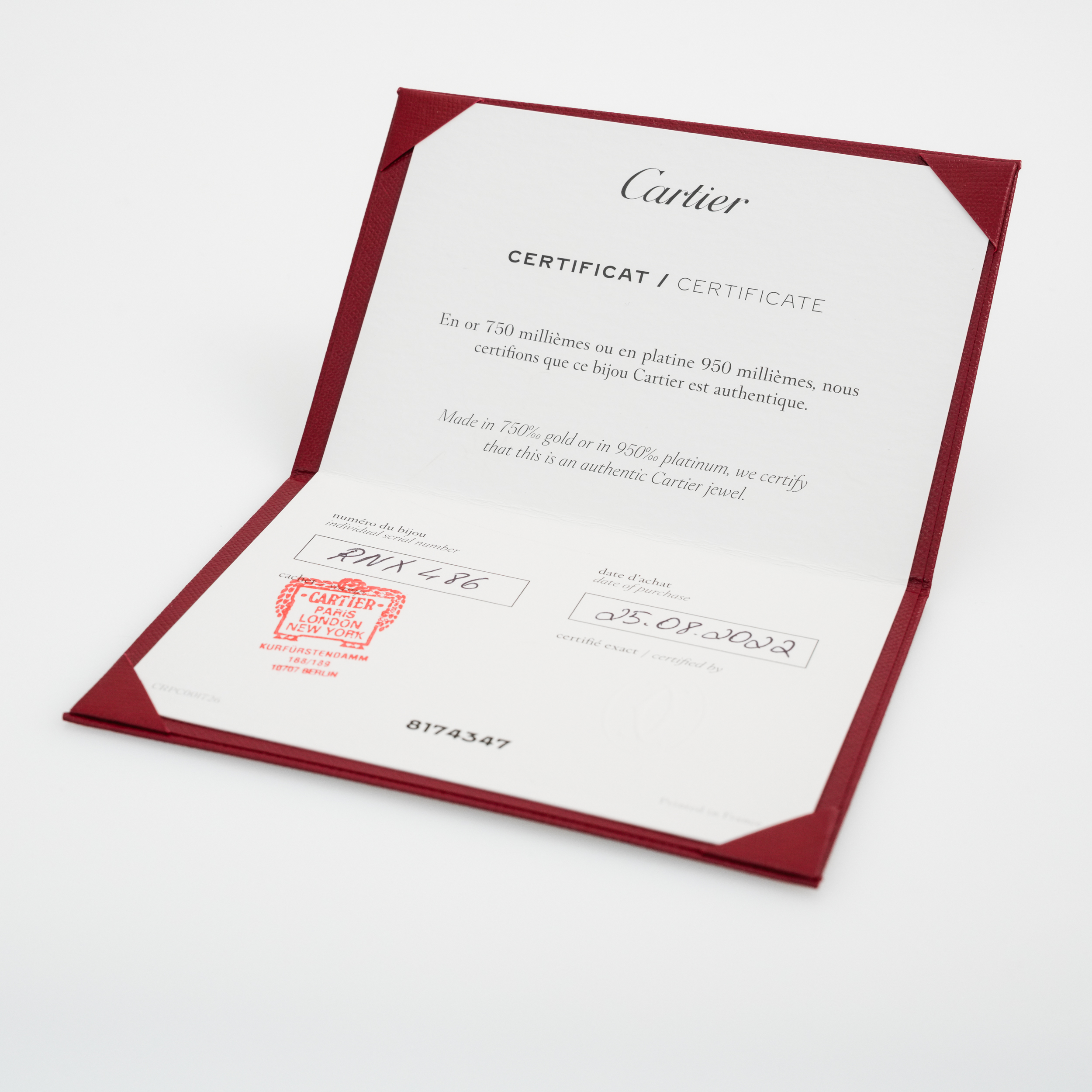 Cartier Juste un clou Ring rosegold 18 Karat